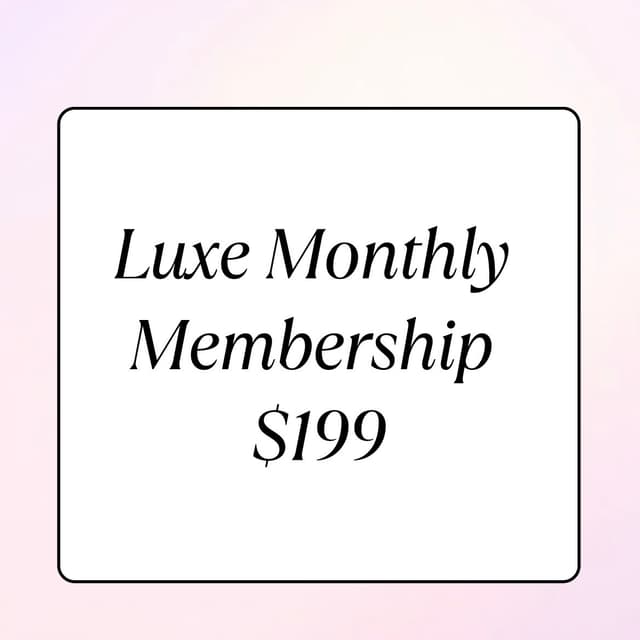 Luxe Membership at Beauty Lounge Prosper in McKinney, TX